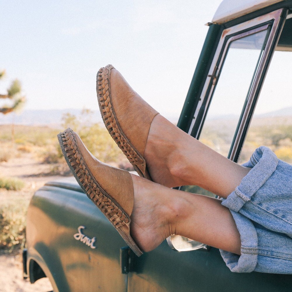 Mohinders leather slip on mules 8.5